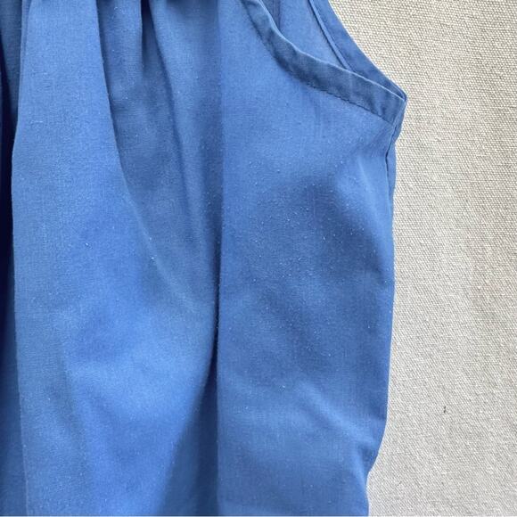 Lara Dee by Charm vintage 70s snap front house dress kaftan size 42-44 - Picture 3 of 16